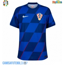 Camisa de time de futebol Croácia Replicas 2º Equipamento Europeu 2024 Manga Curta